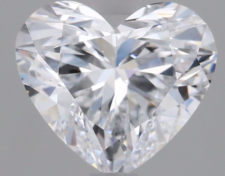 1.50 Carat Heart Shaped, Ideal Cut, D Color, VS1 Clarity, IGI Certified Lab Grown Diamond