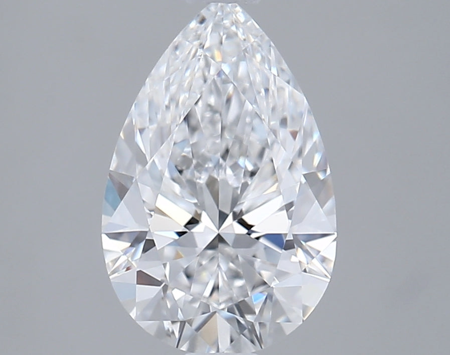 1.51 Carat Pear Shaped, Ideal Cut, D Color, VVS2 Clarity, IGI Certified Lab Grown Diamond
