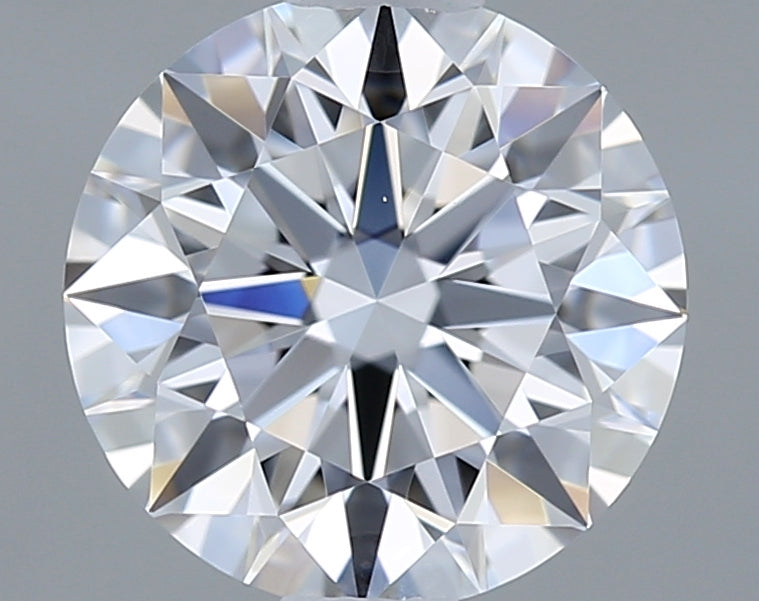 1.04 Carat Round Shaped, Ideal Cut, D Color, VVS2 Clarity, IGI Certified Lab Grown Diamond
