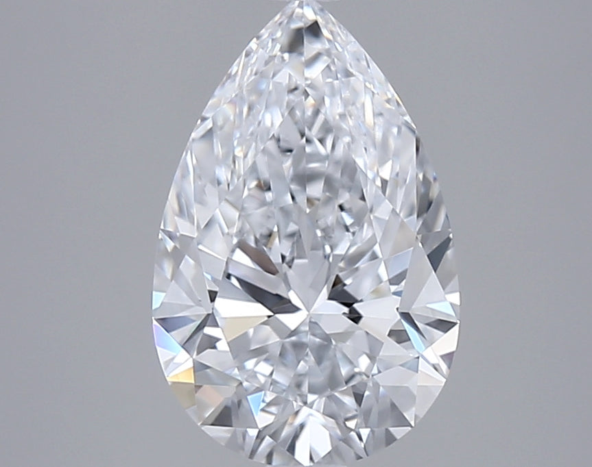 2.58 Carat Pear Shaped, Ideal Cut, E Color, VVS2 Clarity, IGI Certified Lab Grown Diamond
