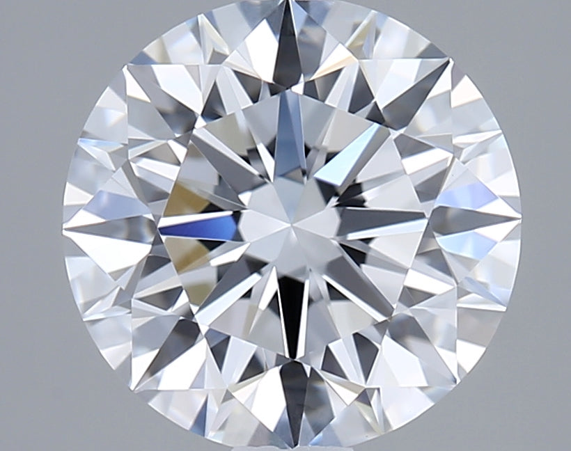 2.09 Carat Round Shaped, Ideal Cut, F Color, VVS1 Clarity, IGI Certified Lab Grown Diamond