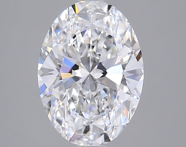 2.01 Carat Oval Shaped, Ideal Cut, D Color, VVS1 Clarity, IGI Certified Lab Grown Diamond