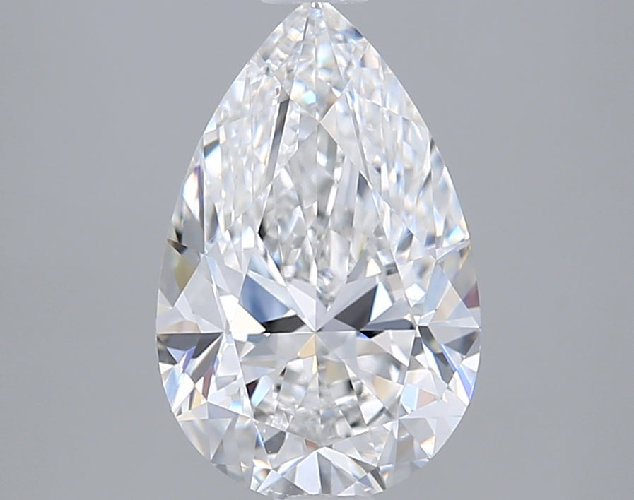 2.09 Carat Pear Shaped, Ideal Cut, D Color, VS2 Clarity, IGI Certified Lab Grown Diamond