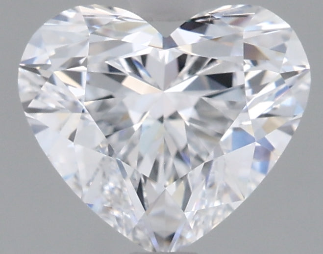 1.51 Carat Heart Shaped, Ideal Cut, D Color, VS1 Clarity, IGI Certified Lab Grown Diamond