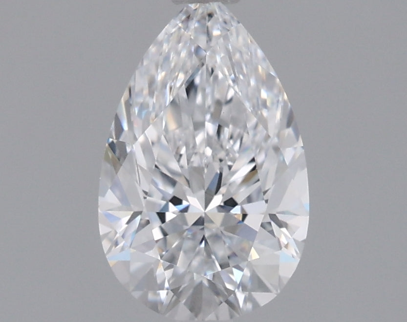 1.03 Carat Pear Shaped, Excellent Cut, D Color, VVS2 Clarity, IGI Certified Lab Grown Diamond