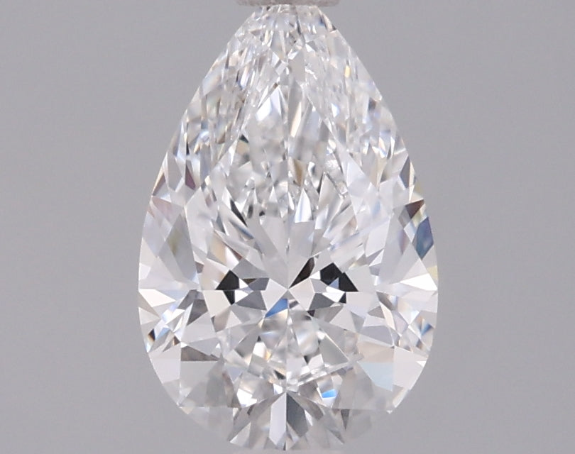1.02 Carat Pear Shaped, Ideal Cut, D Color, VVS2 Clarity, IGI Certified Lab Grown Diamond