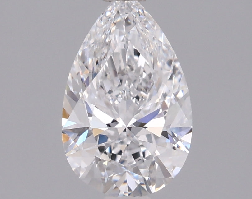 1.03 Carat Pear Shaped, Ideal Cut, D Color, VVS2 Clarity, IGI Certified Lab Grown Diamond