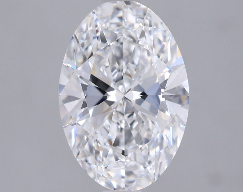 1.31 Carat Oval Shaped, Ideal Cut, D Color, VS1 Clarity, IGI Certified Lab Grown Diamond
