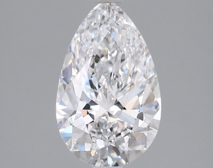 1.53 Carat Pear Shaped, Ideal Cut, D Color, VVS2 Clarity, IGI Certified Lab Grown Diamond