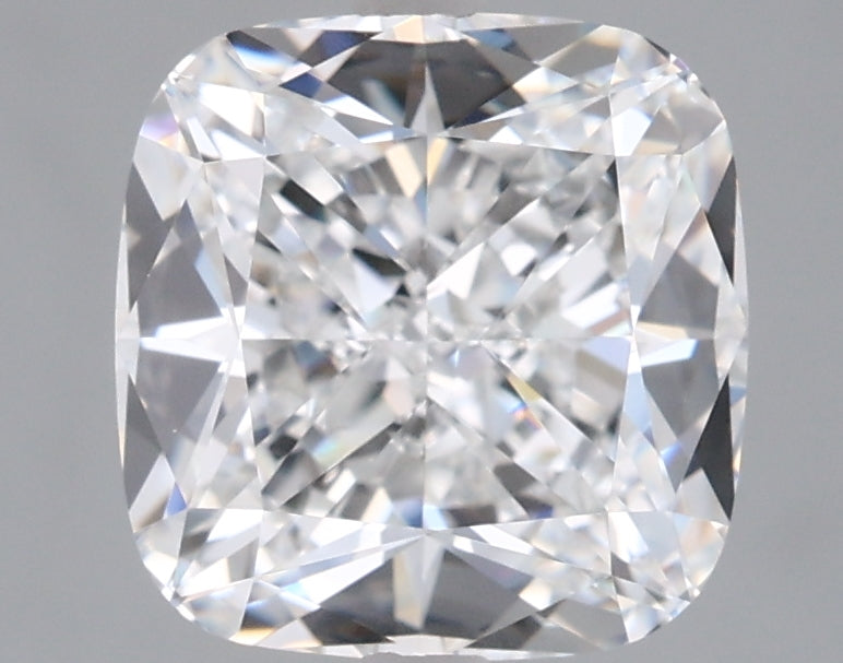 2.55 Carat Cushion Shaped, Ideal Cut, E Color, VVS1 Clarity, IGI Certified Lab Grown Diamond