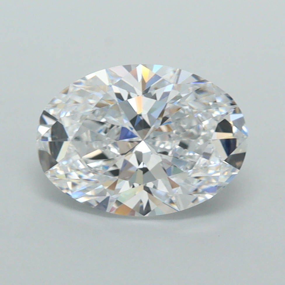2.04 Carat Oval Shaped, Ideal Cut, D Color, VVS1 Clarity, IGI Certified Lab Grown Diamond