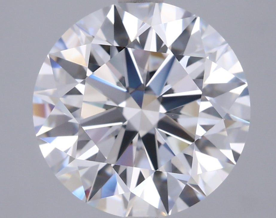 3.01 Carat Round Shaped, Ideal Cut, D Color, VS1 Clarity, IGI Certified Lab Grown Diamond