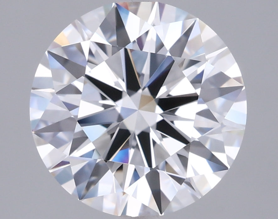 2.52 Carat Round Shaped, Ideal Cut, D Color, VVS1 Clarity, IGI Certified Lab Grown Diamond