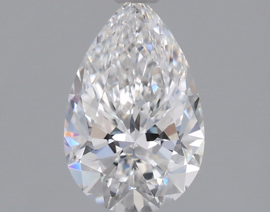 1.06 Carat Pear Shaped, Ideal Cut, D Color, VVS2 Clarity, IGI Certified Lab Grown Diamond