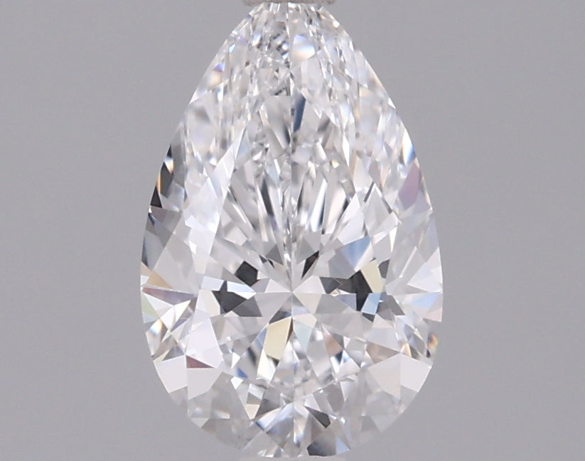 1.02 Carat Pear Shaped, Ideal Cut, D Color, VVS2 Clarity, IGI Certified Lab Grown Diamond