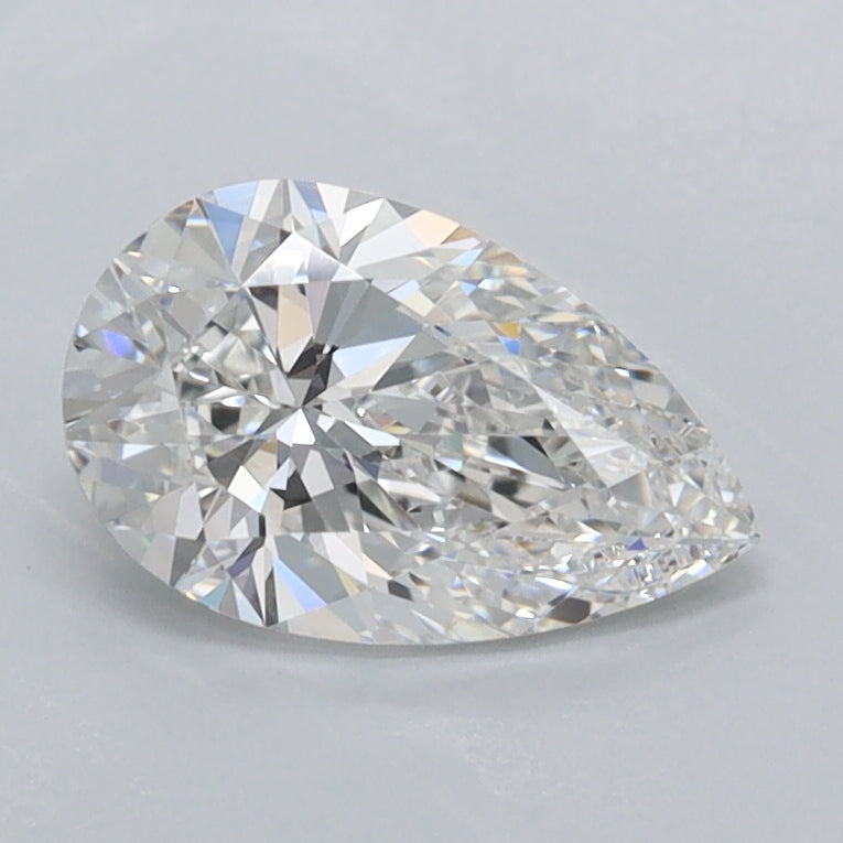1.04 Carat Pear Shaped, Ideal Cut, D Color, VVS1 Clarity, IGI Certified Lab Grown Diamond