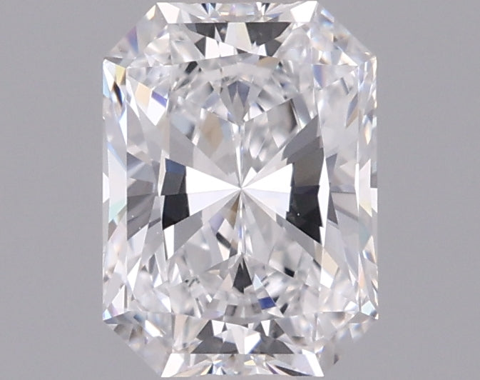 0.96 Carat Radiant Shaped, Ideal Cut, D Color, VS1 Clarity, IGI Certified Lab Grown Diamond