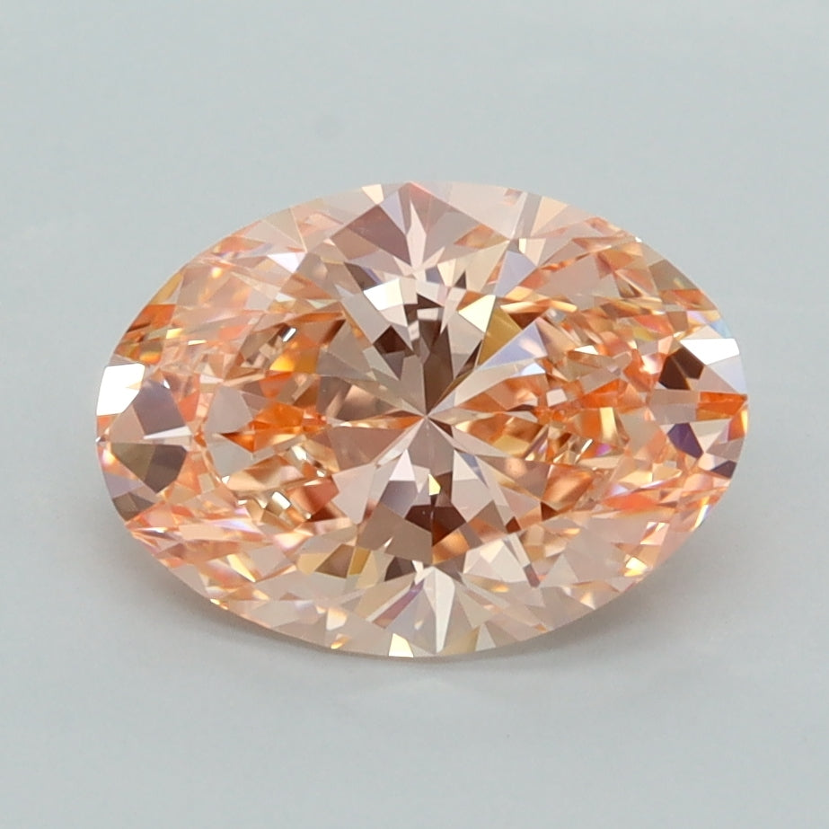 2.14 Carat Oval Shaped, Ideal Cut, VVS2 Clarity, IGI Certified Lab Grown Diamond