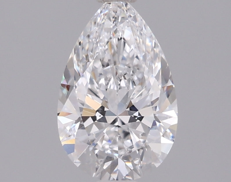 1.04 Carat Pear Shaped, Ideal Cut, D Color, VVS2 Clarity, IGI Certified Lab Grown Diamond