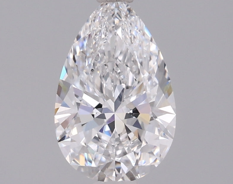 1.04 Carat Pear Shaped, Ideal Cut, D Color, VVS2 Clarity, IGI Certified Lab Grown Diamond