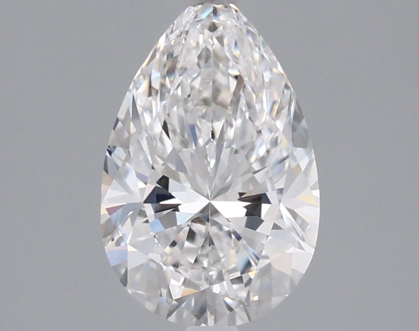1.07 Carat Pear Shaped, Ideal Cut, D Color, VVS1 Clarity, IGI Certified Lab Grown Diamond