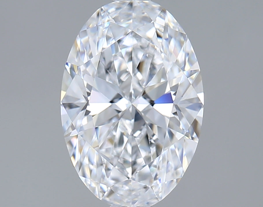 1.52 Carat Oval Shaped, Ideal Cut, D Color, VVS1 Clarity, IGI Certified Lab Grown Diamond