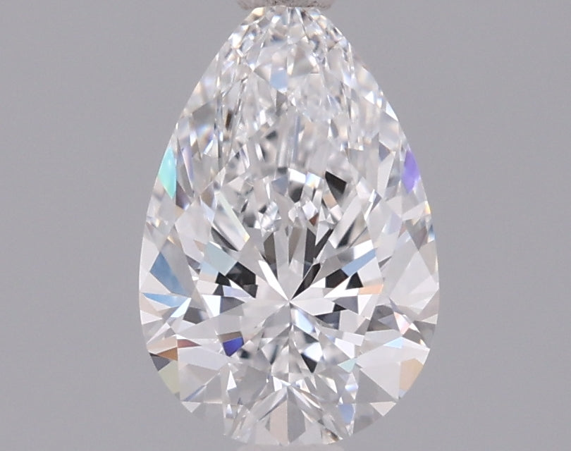 1.01 Carat Pear Shaped, Excellent Cut, D Color, VVS2 Clarity, IGI Certified Lab Grown Diamond
