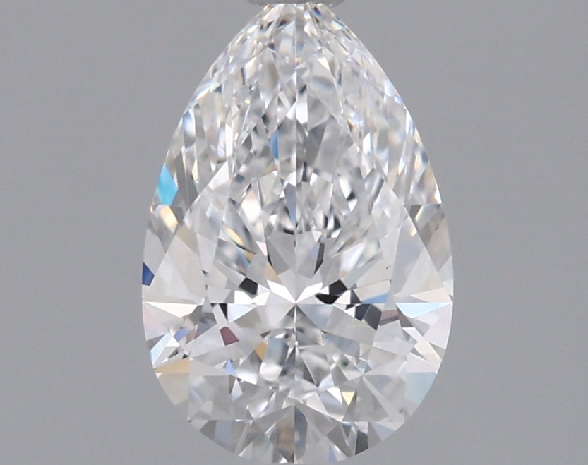 1.05 Carat Pear Shaped, Excellent Cut, D Color, VVS2 Clarity, IGI Certified Lab Grown Diamond