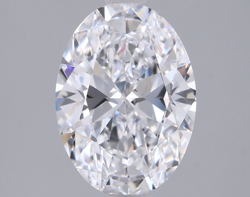 1.56 Carat Oval Shaped, Ideal Cut, D Color, VS1 Clarity, IGI Certified Lab Grown Diamond