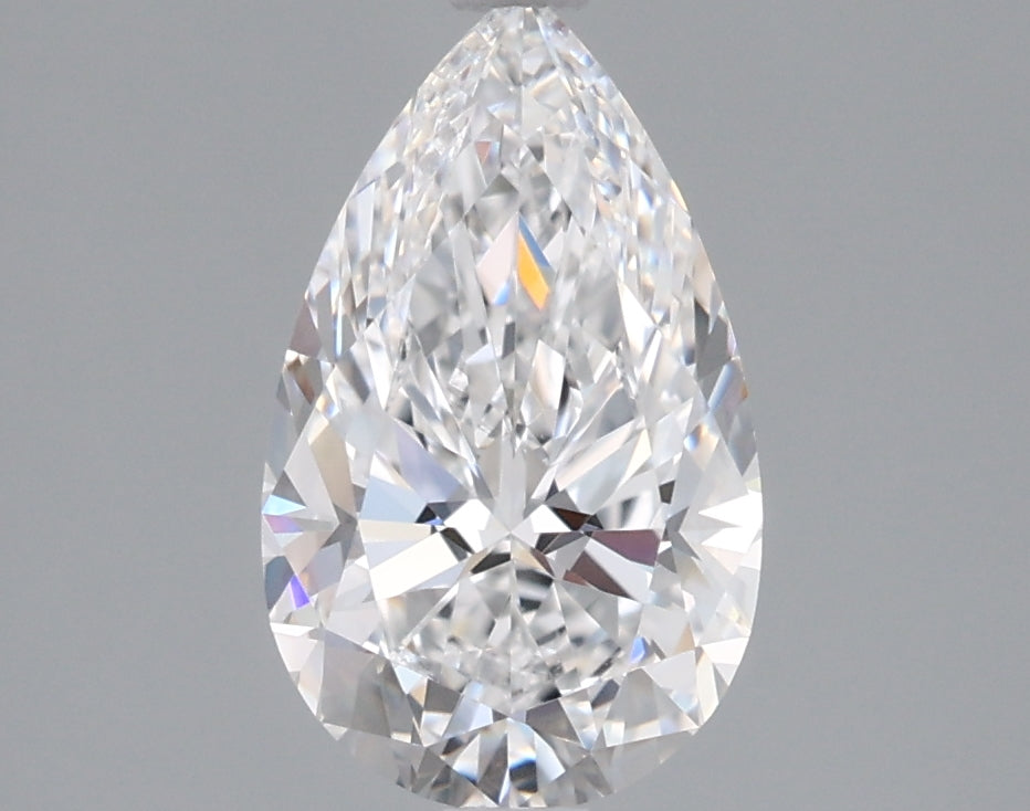 1.51 Carat Pear Shaped, Ideal Cut, D Color, VVS2 Clarity, IGI Certified Lab Grown Diamond