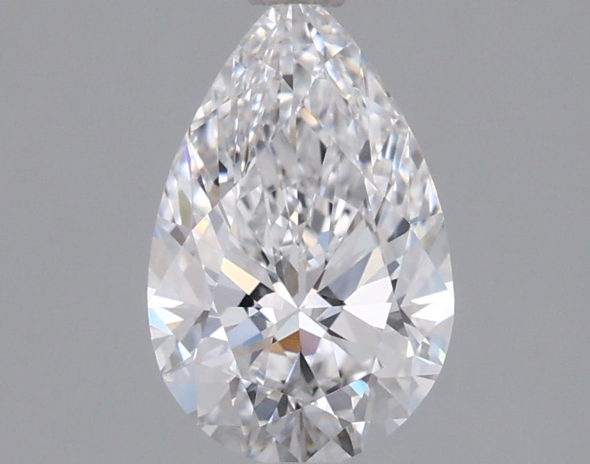 1.01 Carat Pear Shaped, Ideal Cut, D Color, VVS2 Clarity, IGI Certified Lab Grown Diamond