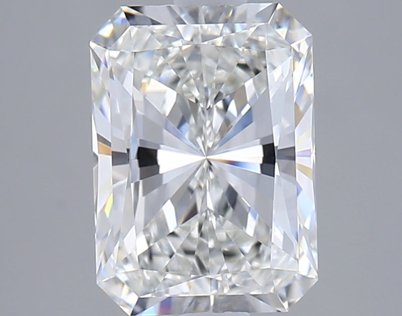 2.02 Carat Radiant Shaped, Ideal Cut, E Color, VVS1 Clarity, IGI Certified Lab Grown Diamond