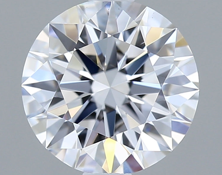 1.02 Carat Round Shaped, Ideal Cut, D Color, VS1 Clarity, IGI Certified Lab Grown Diamond