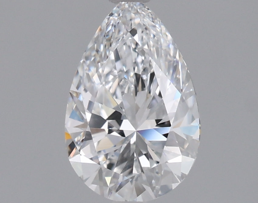 1.05 Carat Pear Shaped, Excellent Cut, D Color, VVS2 Clarity, IGI Certified Lab Grown Diamond