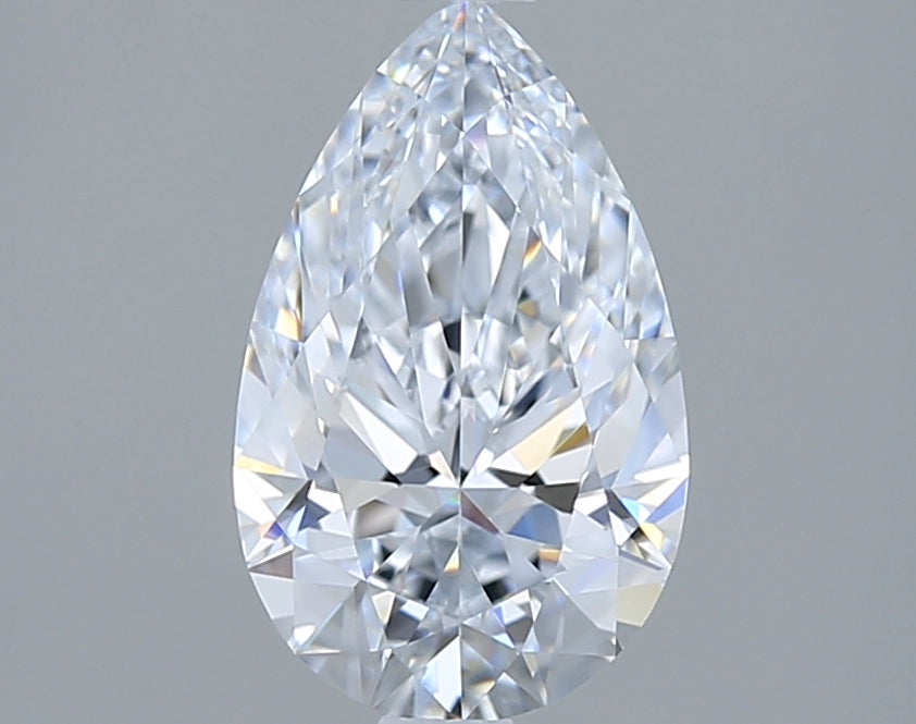 1.51 Carat Pear Shaped, Ideal Cut, E Color, VVS1 Clarity, IGI Certified Lab Grown Diamond