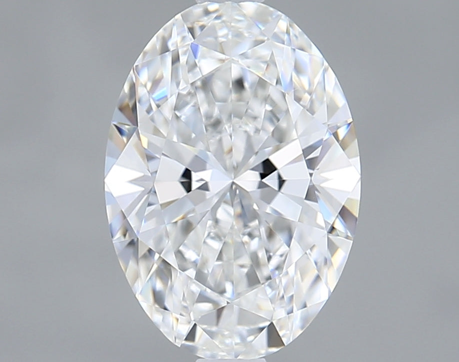 1.52 Carat Oval Shaped, Ideal Cut, D Color, VS1 Clarity, IGI Certified Lab Grown Diamond