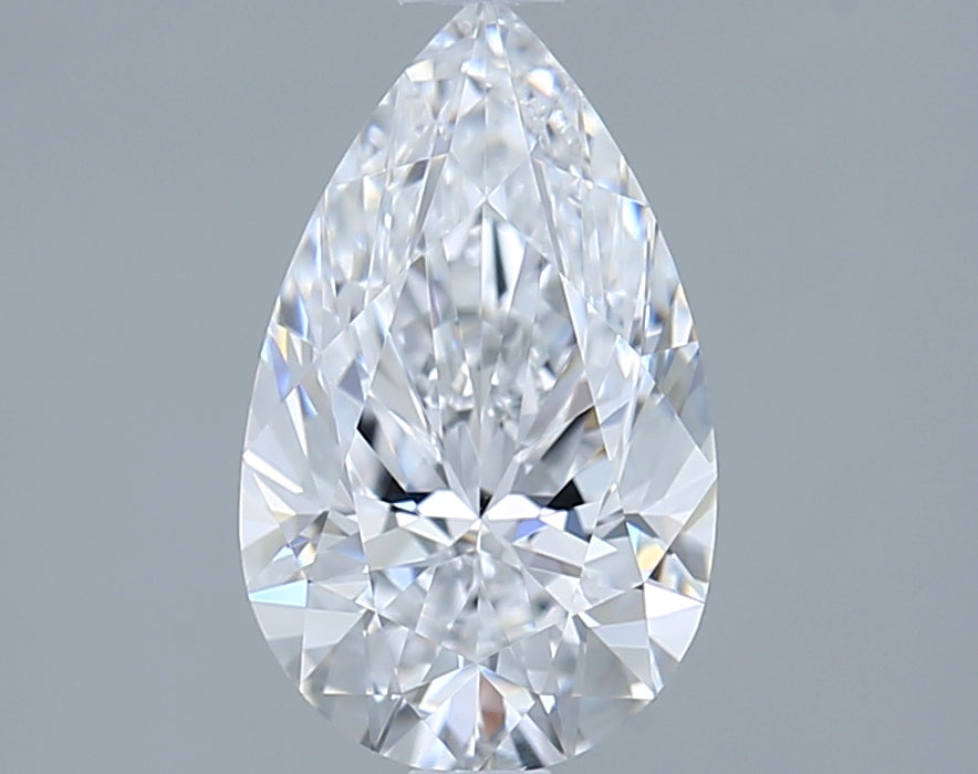 1.51 Carat Pear Shaped, Excellent Cut, D Color, VVS1 Clarity, IGI Certified Lab Grown Diamond