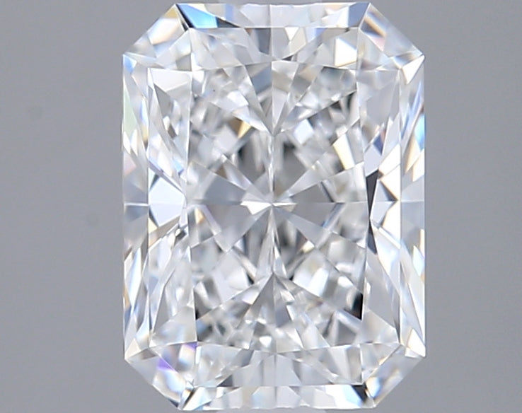 1.53 Carat Radiant Shaped, Excellent Cut, D Color, VVS1 Clarity, IGI Certified Lab Grown Diamond