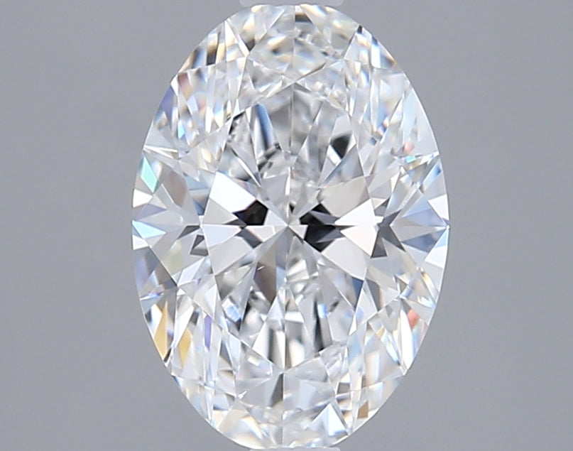 1.46 Carat Oval Shaped, Ideal Cut, D Color, VS1 Clarity, IGI Certified Lab Grown Diamond