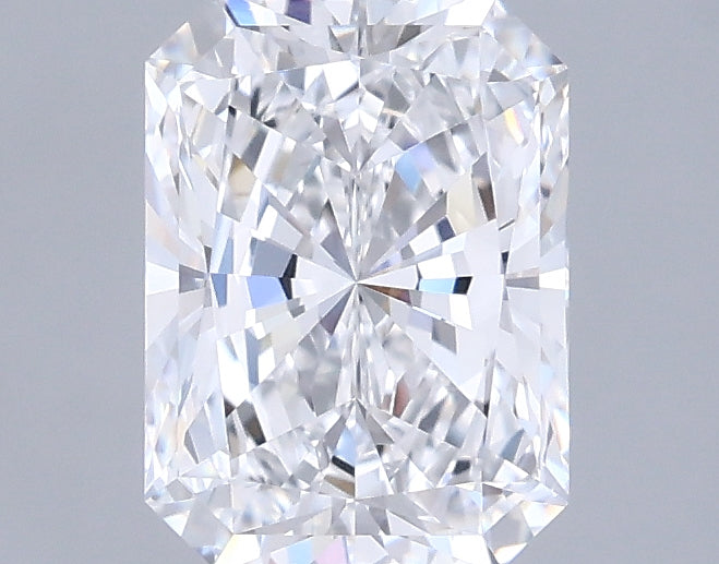 1.56 Carat Radiant Shaped, Excellent Cut, D Color, VVS1 Clarity, IGI Certified Lab Grown Diamond