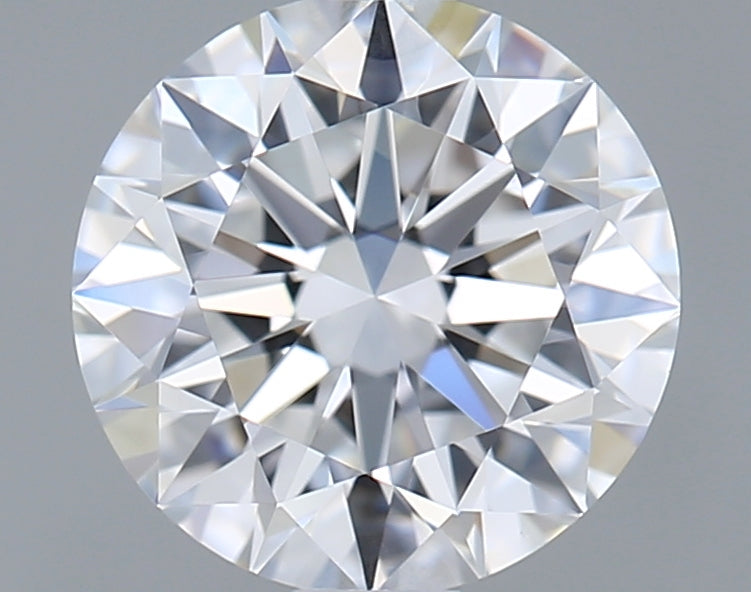 1.09 Carat Round Shaped, Excellent Cut, D Color, VS1 Clarity, IGI Certified Lab Grown Diamond