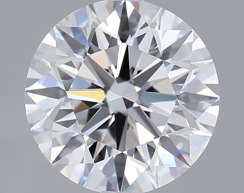2.50 Carat Round Shaped, Excellent Cut, D Color, VS1 Clarity, IGI Certified Lab Grown Diamond