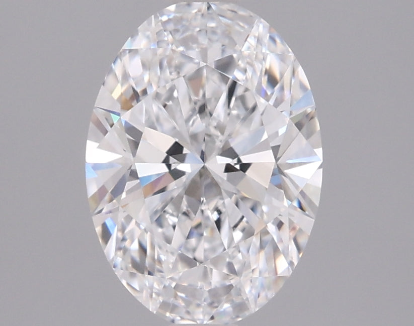 1.56 Carat Oval Shaped, Ideal Cut, D Color, VVS2 Clarity, IGI Certified Lab Grown Diamond