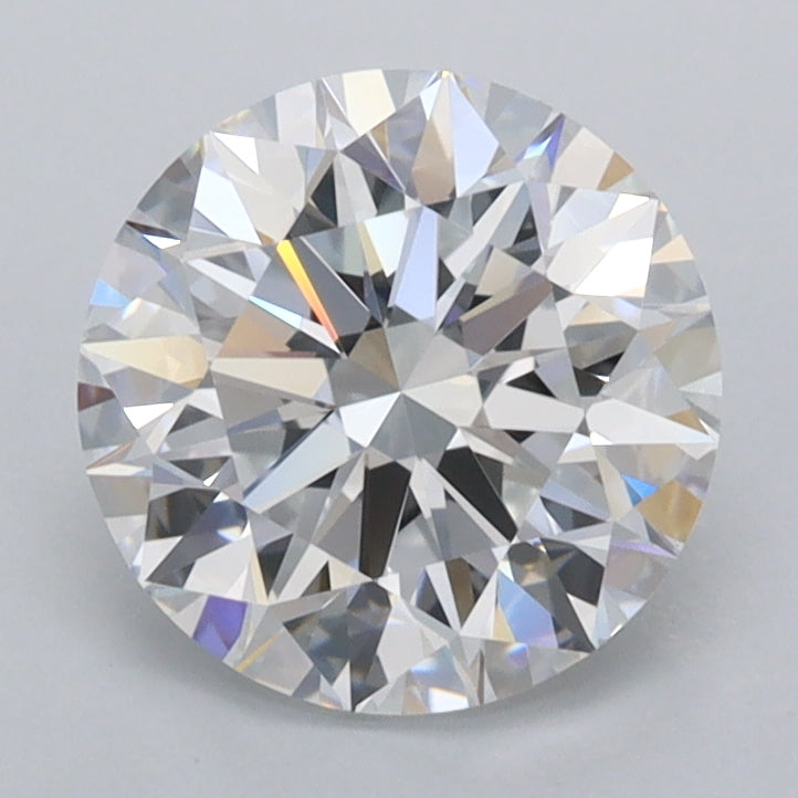 1.91 Carat Round Shaped, Ideal Cut, D Color, VVS2 Clarity, IGI Certified Lab Grown Diamond
