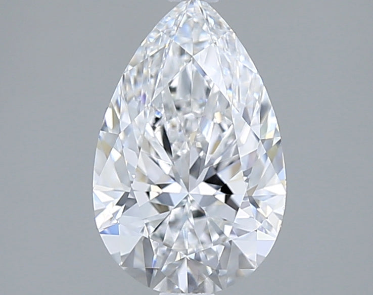 1.52 Carat Pear Shaped, Ideal Cut, D Color, VVS1 Clarity, IGI Certified Lab Grown Diamond