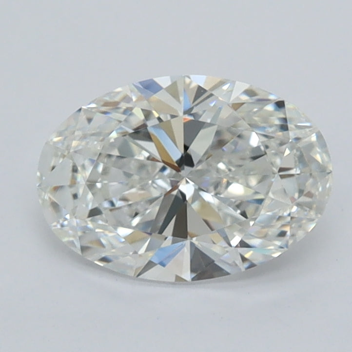 1.08 Carat Oval Shaped, Ideal Cut, E Color, IF Clarity, IGI Certified Lab Grown Diamond
