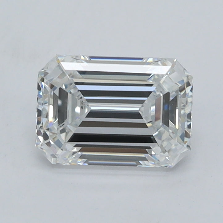 1.06 Carat Emerald Shaped, Ideal Cut, D Color, IF Clarity, IGI Certified Lab Grown Diamond