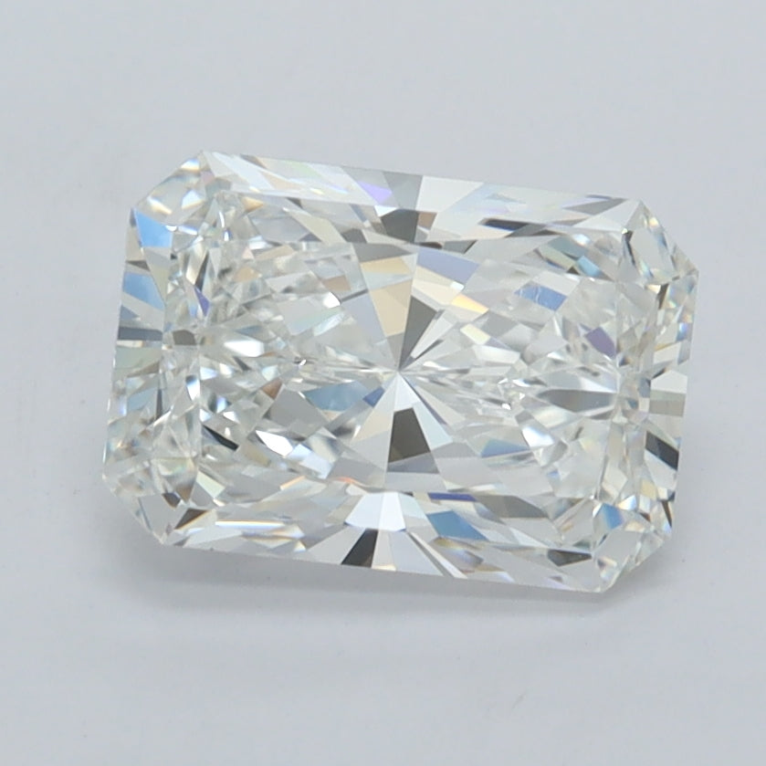 1.81 Carat Radiant Shaped, Ideal Cut, E Color, FL Clarity, IGI Certified Lab Grown Diamond