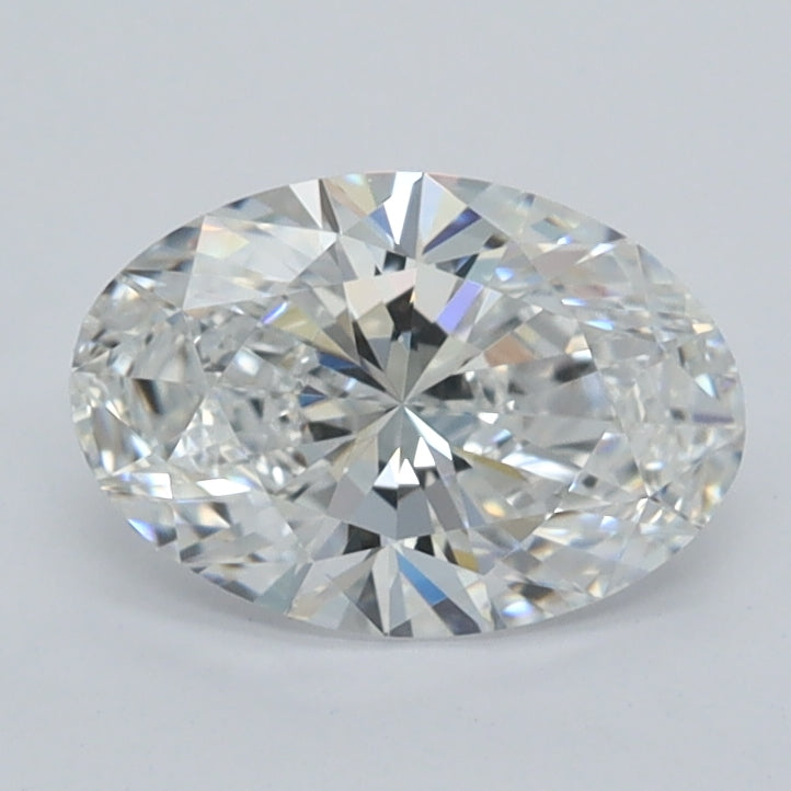 1.07 Carat Oval Shaped, Ideal Cut, D Color, IF Clarity, IGI Certified Lab Grown Diamond