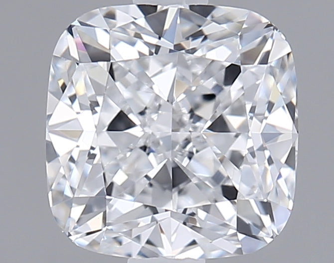 1.58 Carat Cushion Shaped, Ideal Cut, D Color, VVS1 Clarity, IGI Certified Lab Grown Diamond
